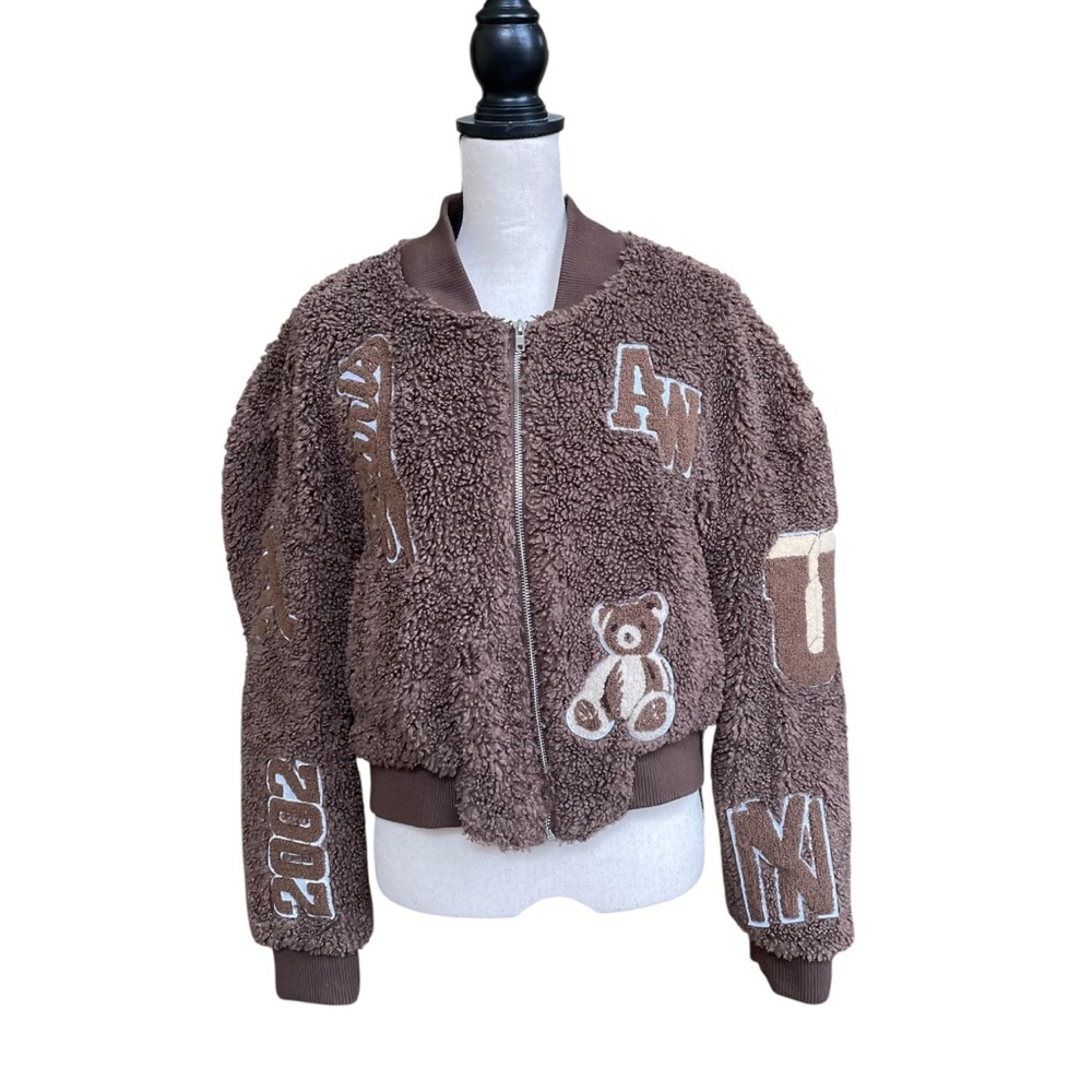 Azalea Wang Ruela Teddy Bear Jacket